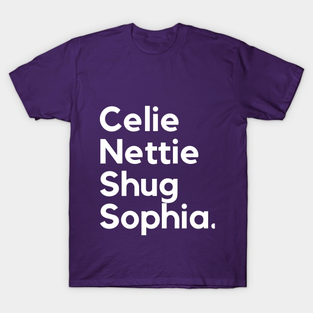 The Color Purple T-Shirt by BGP Originals